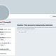 Screenshot of Twitter